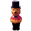 Bear with top hat
