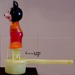 Side view: up